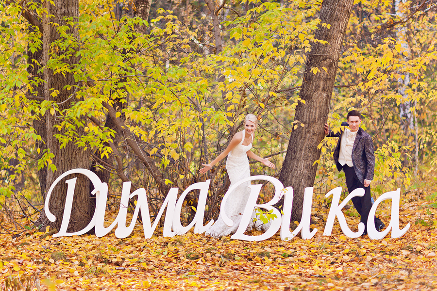 изготовление имен для фотосессии