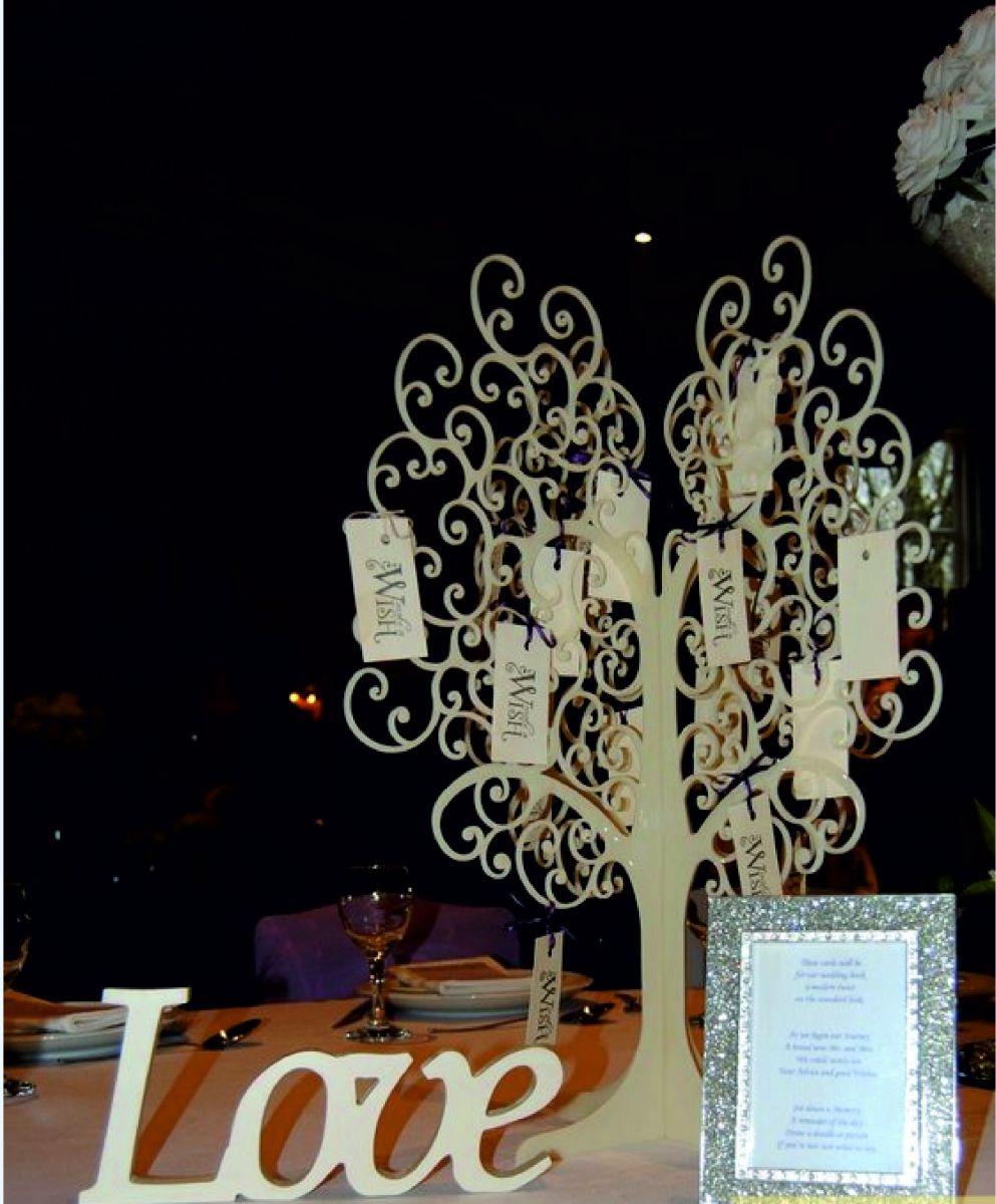 как оформить зону пожеланий дерево