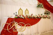 изготовление вензеля для украшения свадебного стола