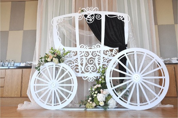 изготовление свадебных декораций на заказ