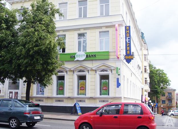 световой короб, инвест банк