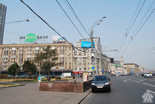 крышная установка на смоленской площади