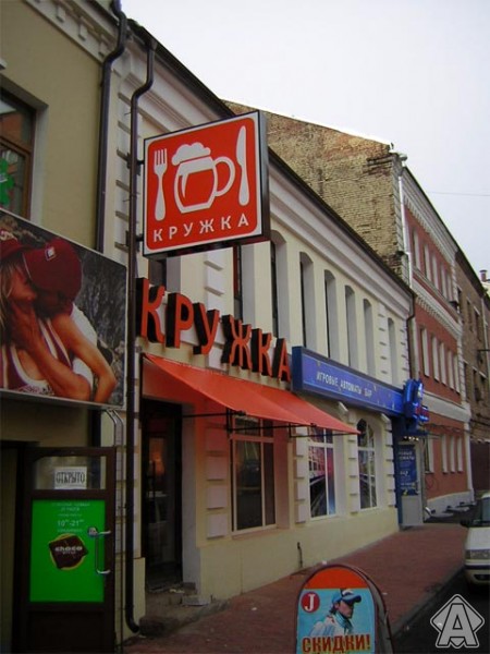 панель-кронштейн кружка
