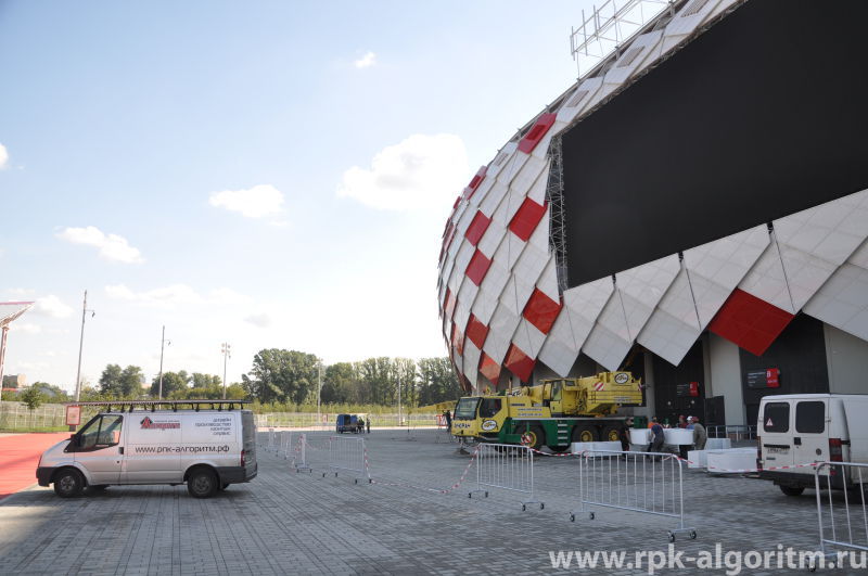 площадка для монтажа крышной установки