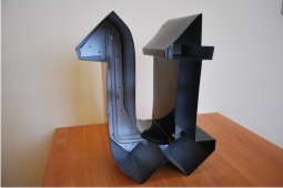 фото устройства стандартной объемной пластиковой буквы устройство стандартной объемной пластиковой буквы