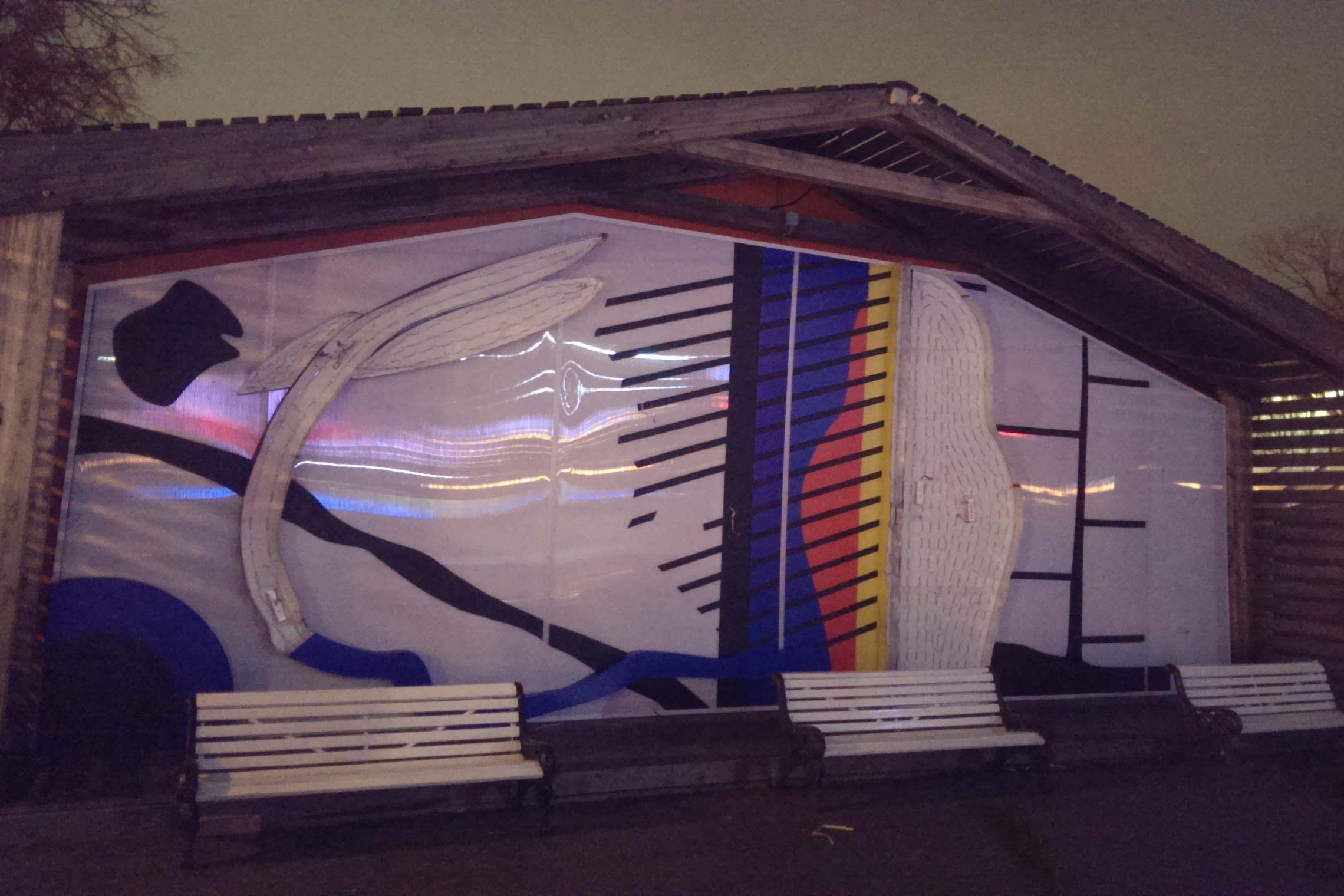 монтаж объемных элементов