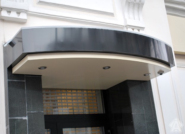 козырек магазина