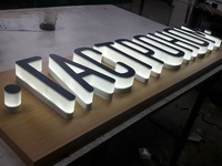 Вывески гастронома "Агама"