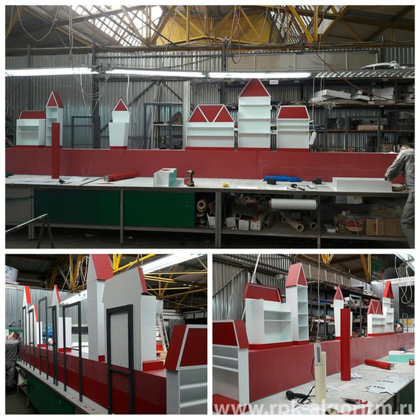 изготовление декоративных домиков